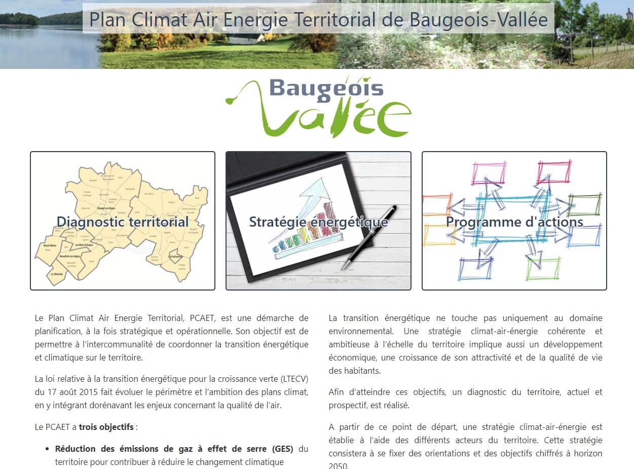 Plan climat en ligne 