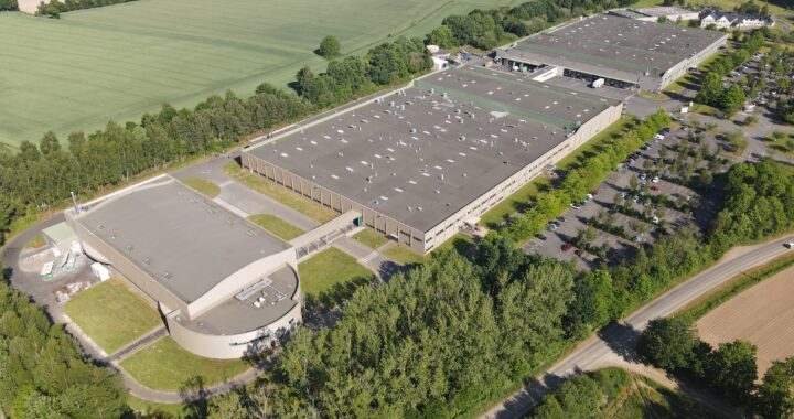 Usine Sanden vue du ciel