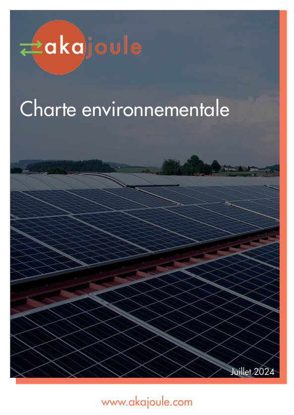 Une de notre charte environnementale